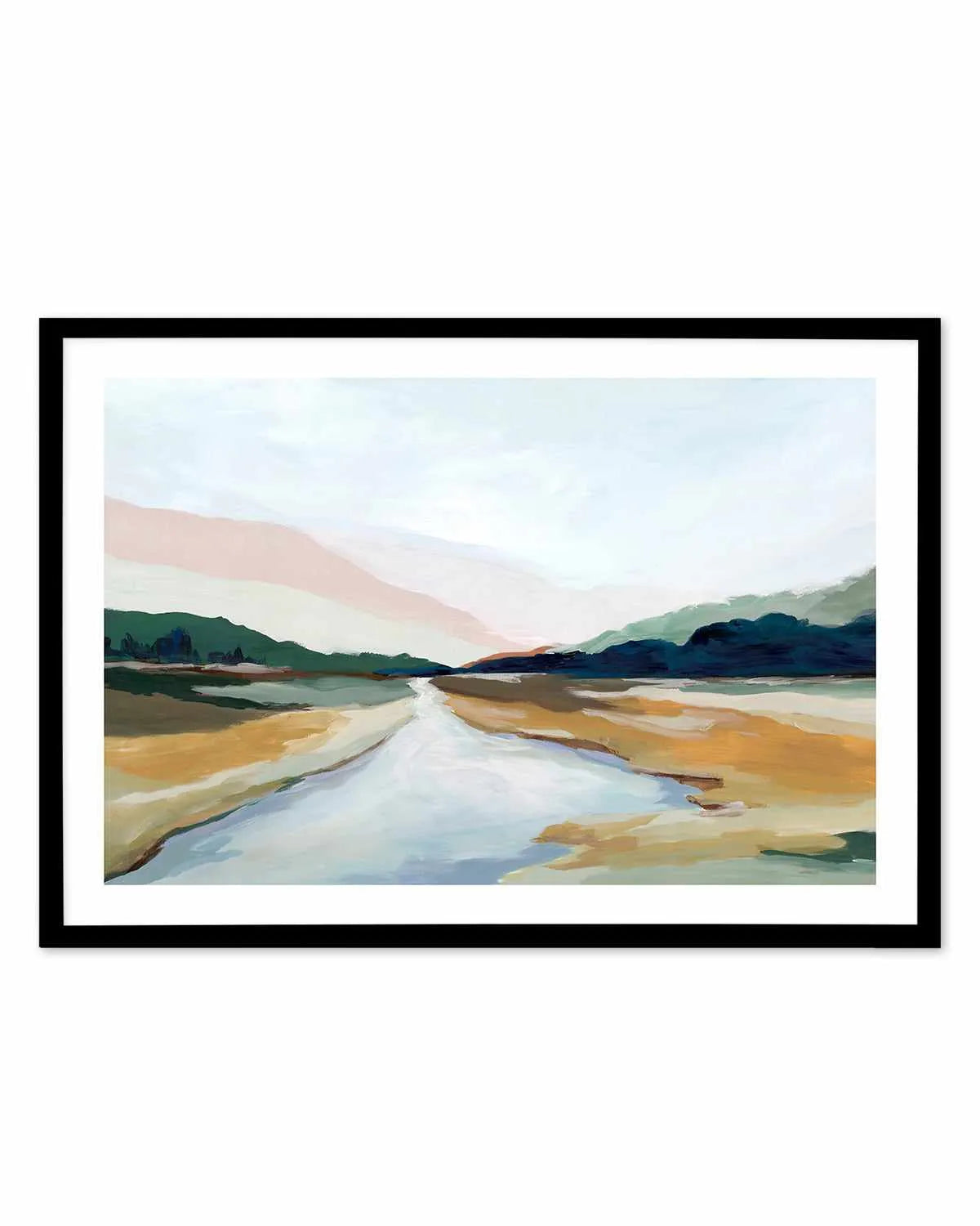 Hope Creek Art Print from Olive et Oriel where you can shop wallpaper and artworks online