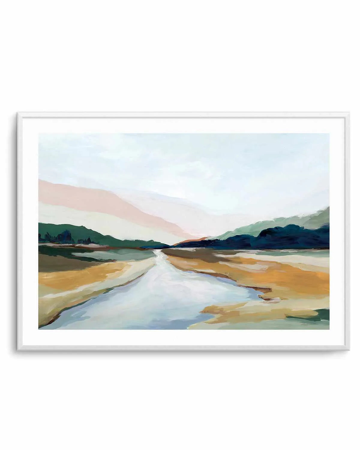 Hope Creek Art Print from Olive et Oriel where you can shop wallpaper and artworks online
