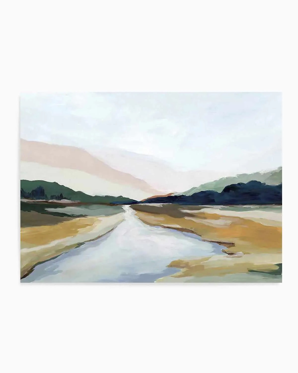 Hope Creek Art Print from Olive et Oriel where you can shop wallpaper and artworks online