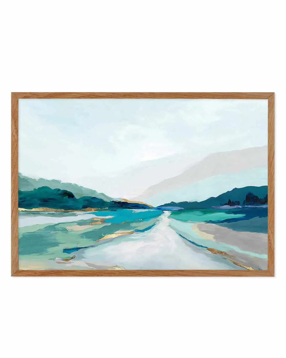 Hope Creek Blue Art Print from Olive et Oriel where you can shop wallpaper and artworks online