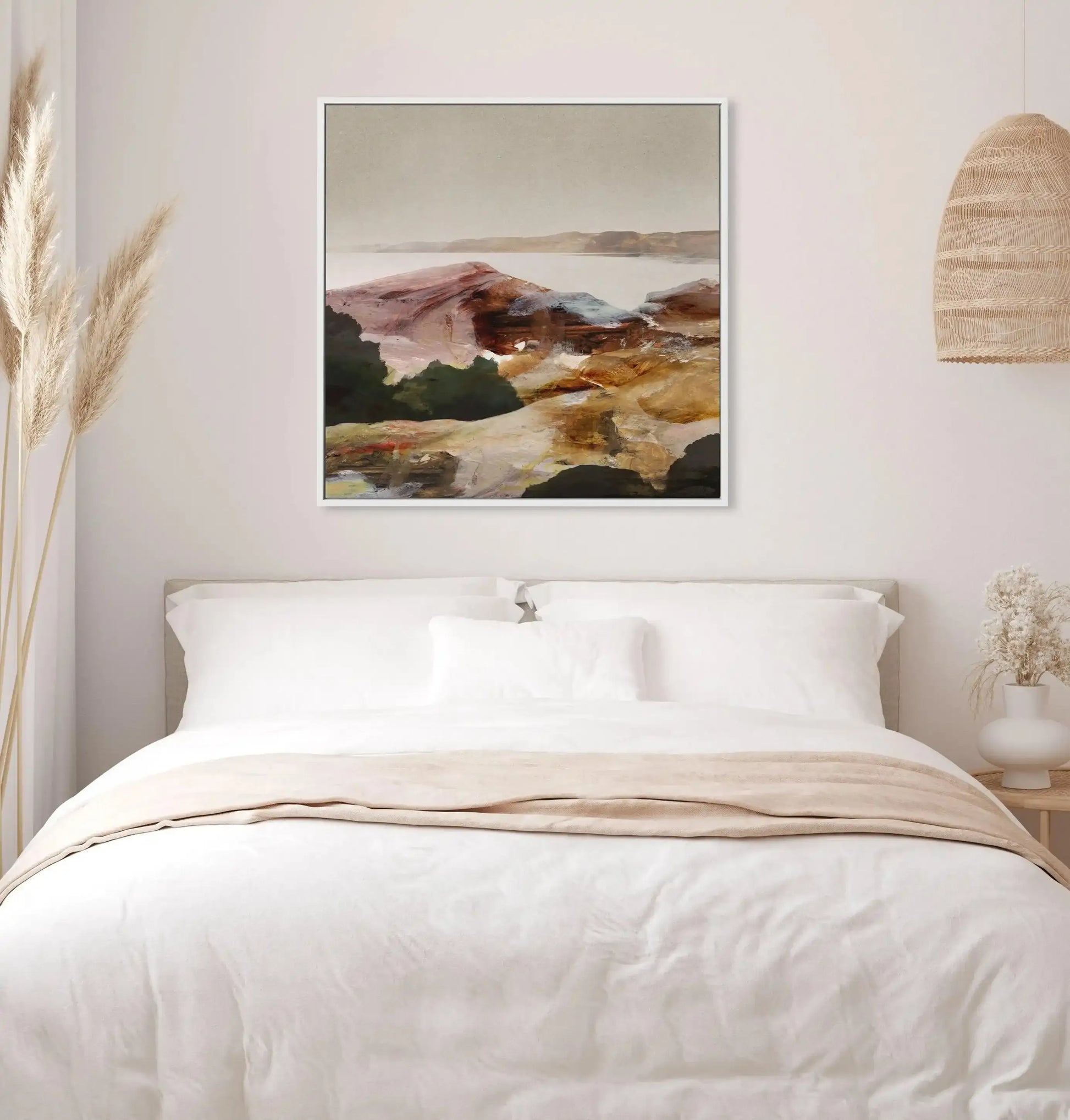 Hope Lookout by Dan Hobday | Framed Canvas-CANVAS-You can shop wall art online with Olive et Oriel for everything from abstract art to fun kids wall art. Our beautiful modern art prints and canvas art are available from large canvas prints to wall art paintings and our proudly Australian artwork collection offers only the highest quality framed large wall art and canvas art Australia - You can buy fashion photography prints or Hampton print posters and paintings on canvas from Olive et Oriel and