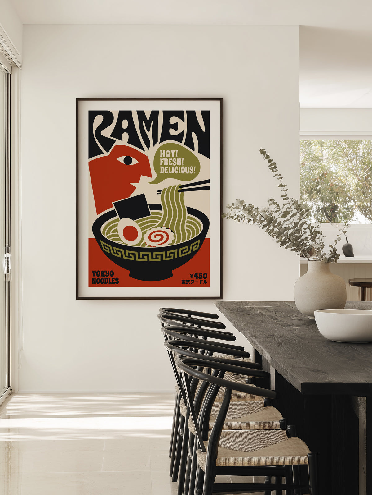 Hot Fresh Ramen by Patryk Krygowski | Art Print