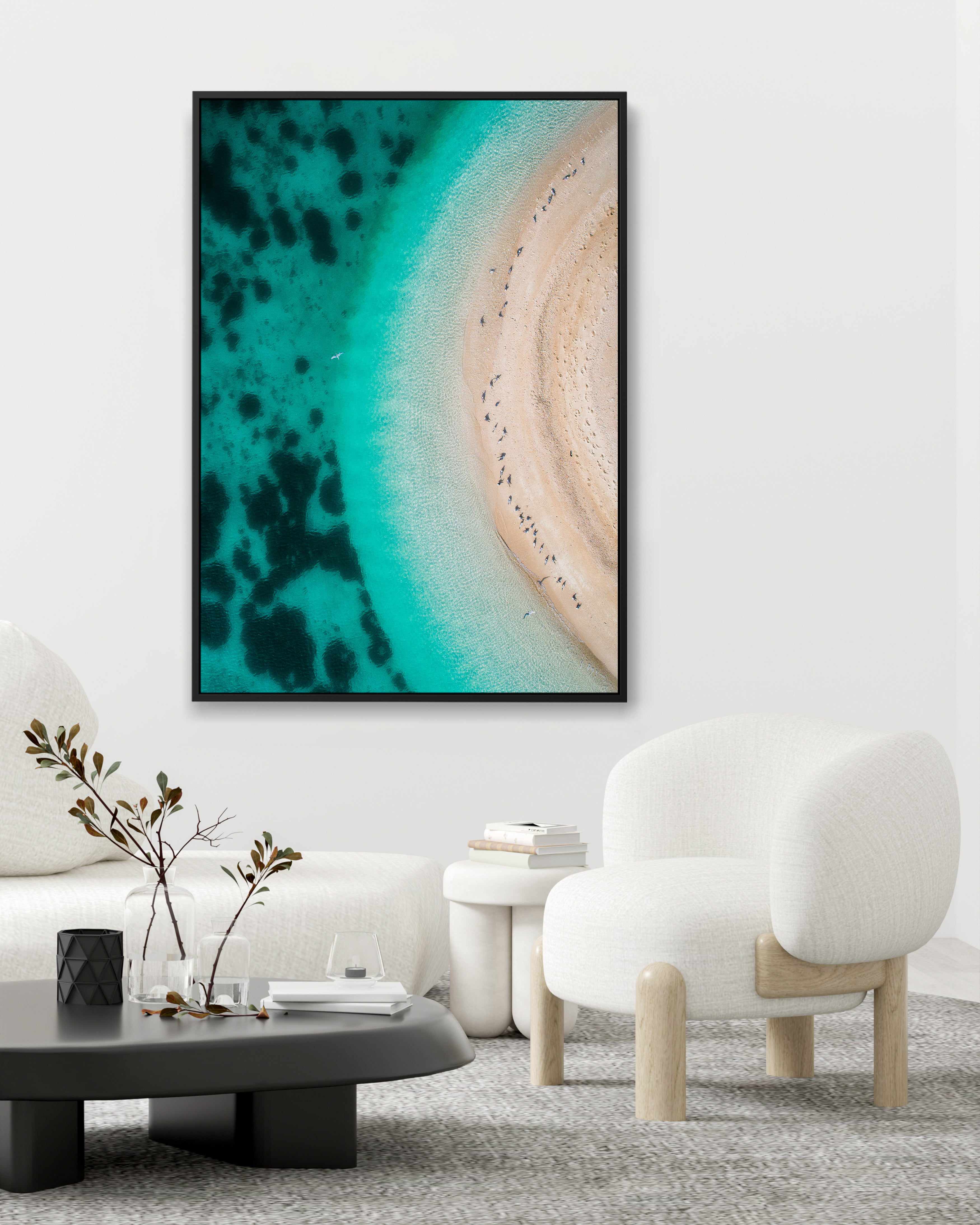 Hot Summer by Faisal Alnomas | Framed Canvas Art Print