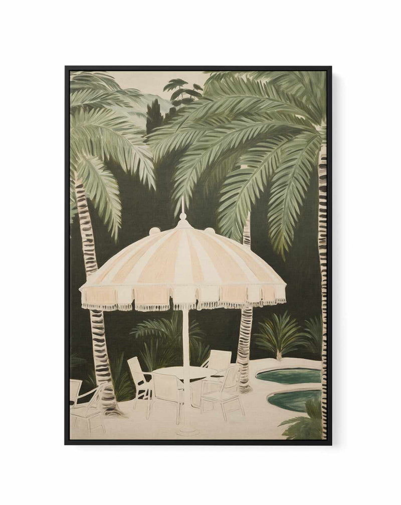 Hotel Cairns | Framed Canvas Art Print