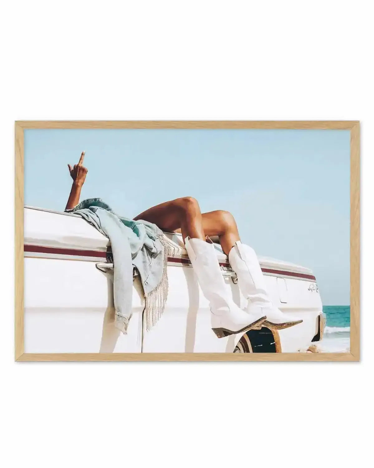 Cali Days II by Amy Hallam Art Print from Olive et Oriel where you can shop wallpaper and artworks online