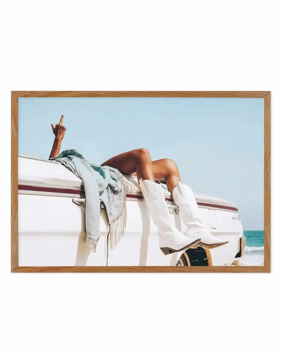 Cali Days II by Amy Hallam Art Print from Olive et Oriel where you can shop wallpaper and artworks online