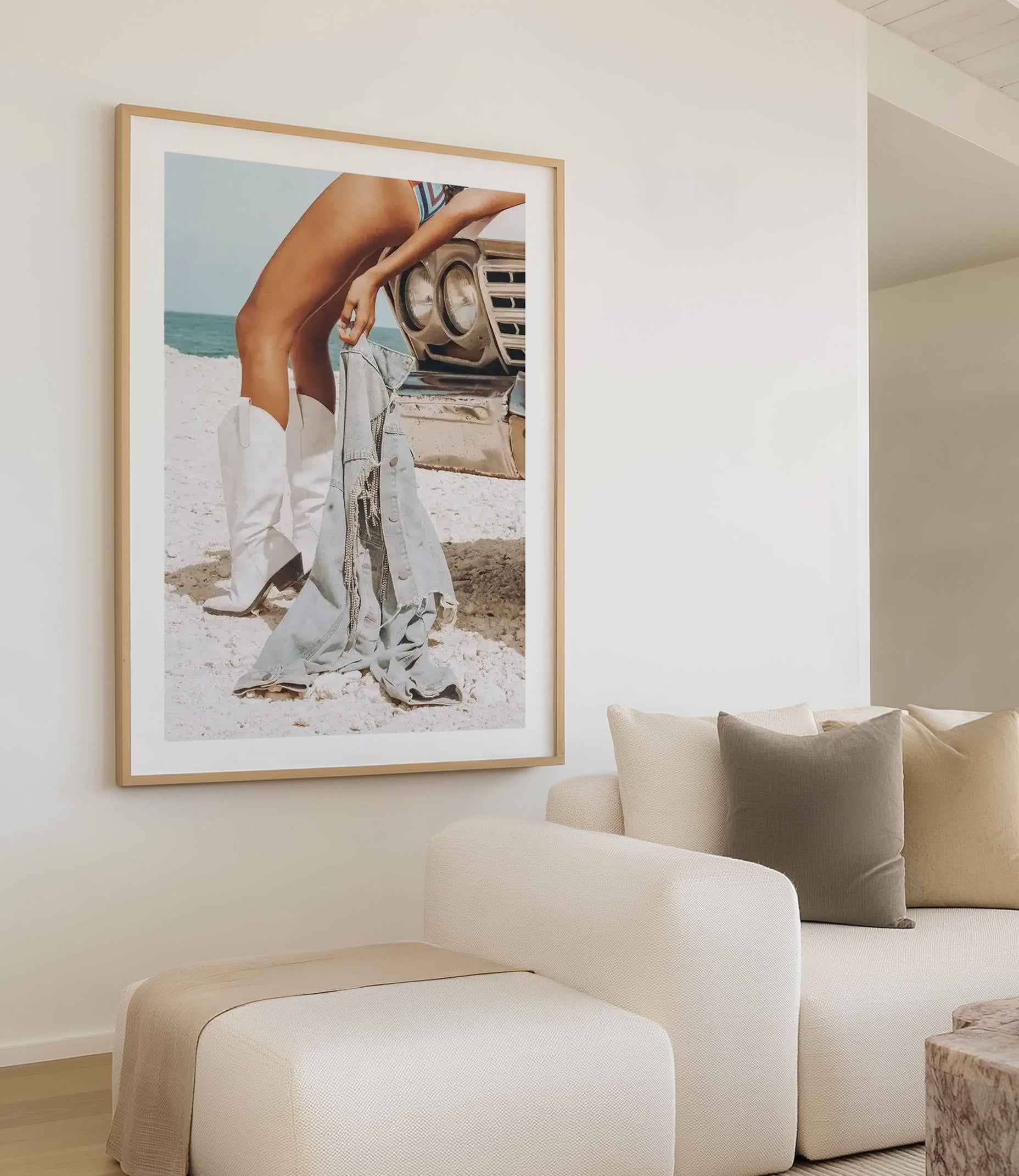Cali Days I PT by Amy Hallam Art Print