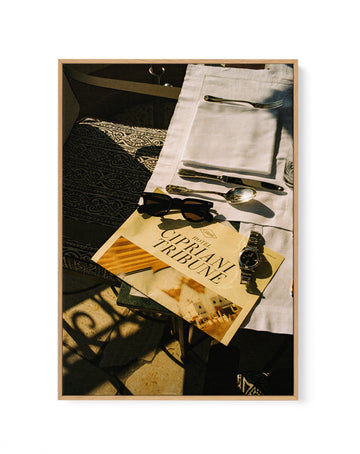 Hotel Cipriani by Carson Grzegorczyk | Framed Canvas Wall Art