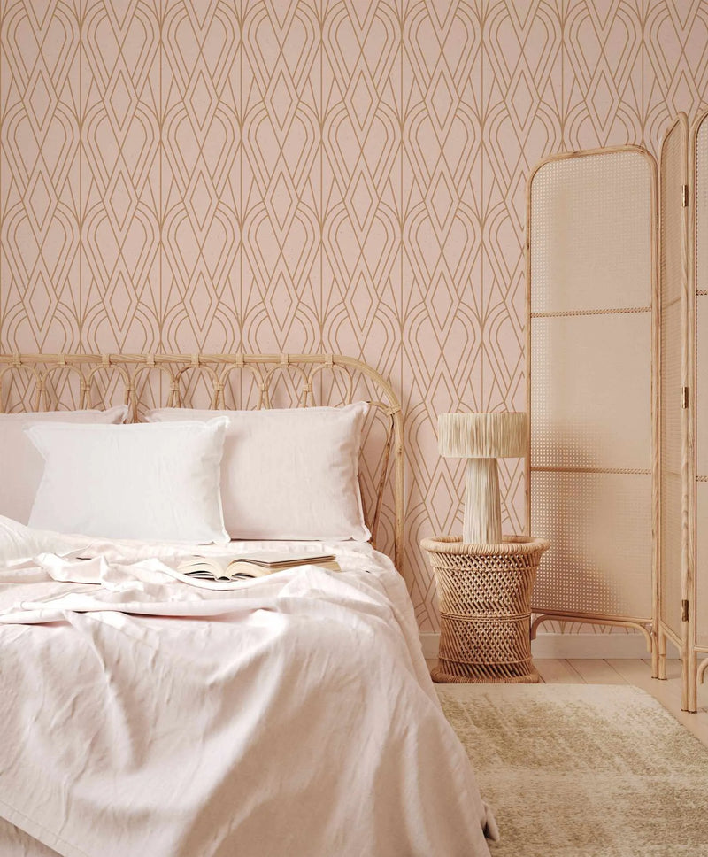 Hotel Deco Wallpaper from Olive et Oriel where you can shop wallpaper and artworks online