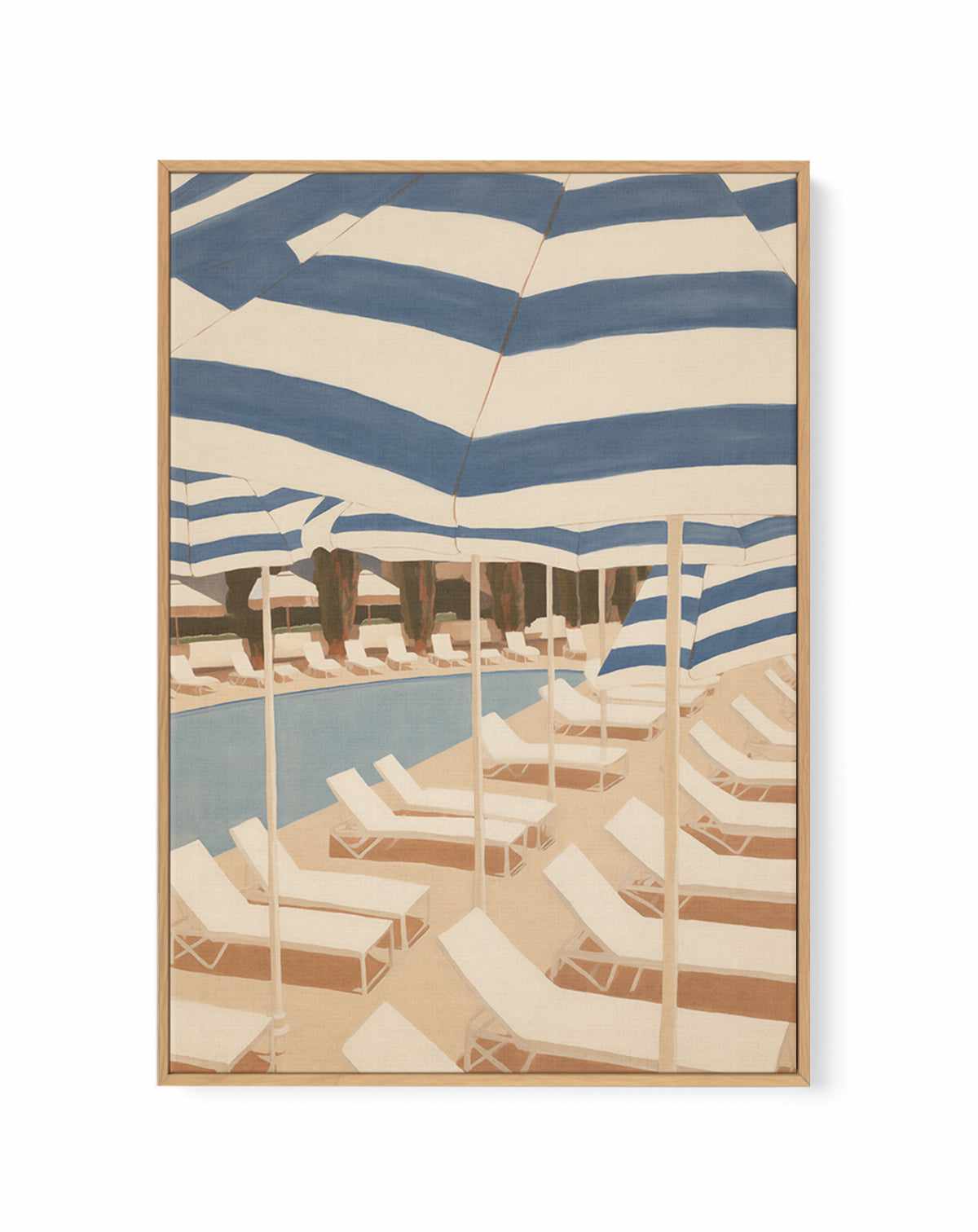 Hotel Dreaming | Framed Canvas Art Print