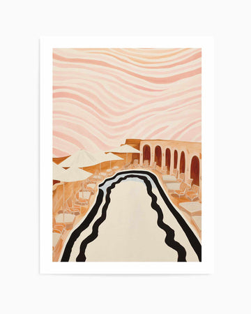 Hotel Ibiza I | Art Print from Olive et Oriel where you can shop wallpaper and artworks online