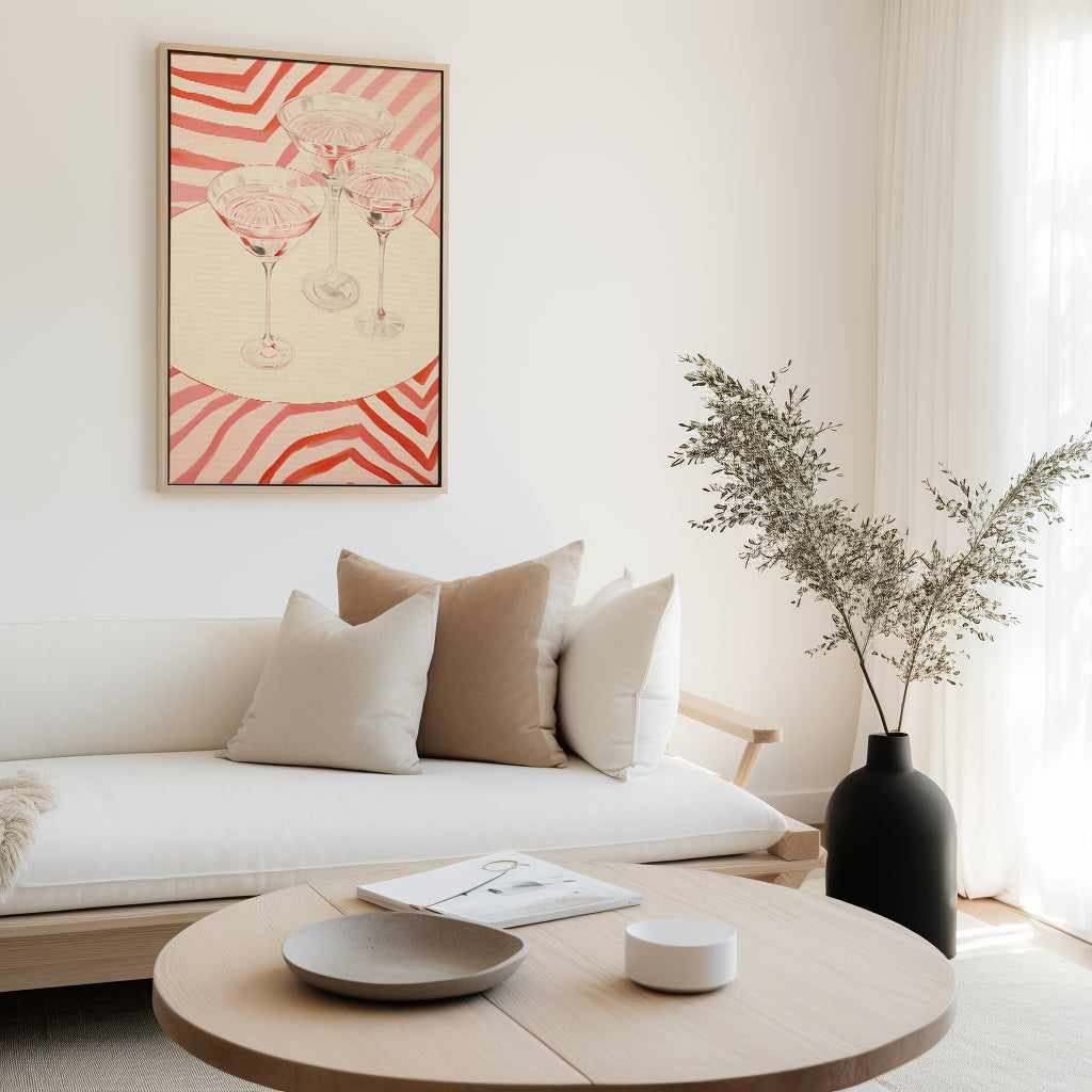 Hotel Ibiza II | Framed Canvas Art Print