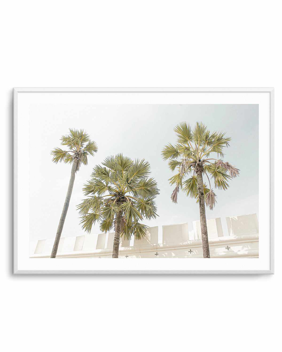 Hotel Palms Art Print