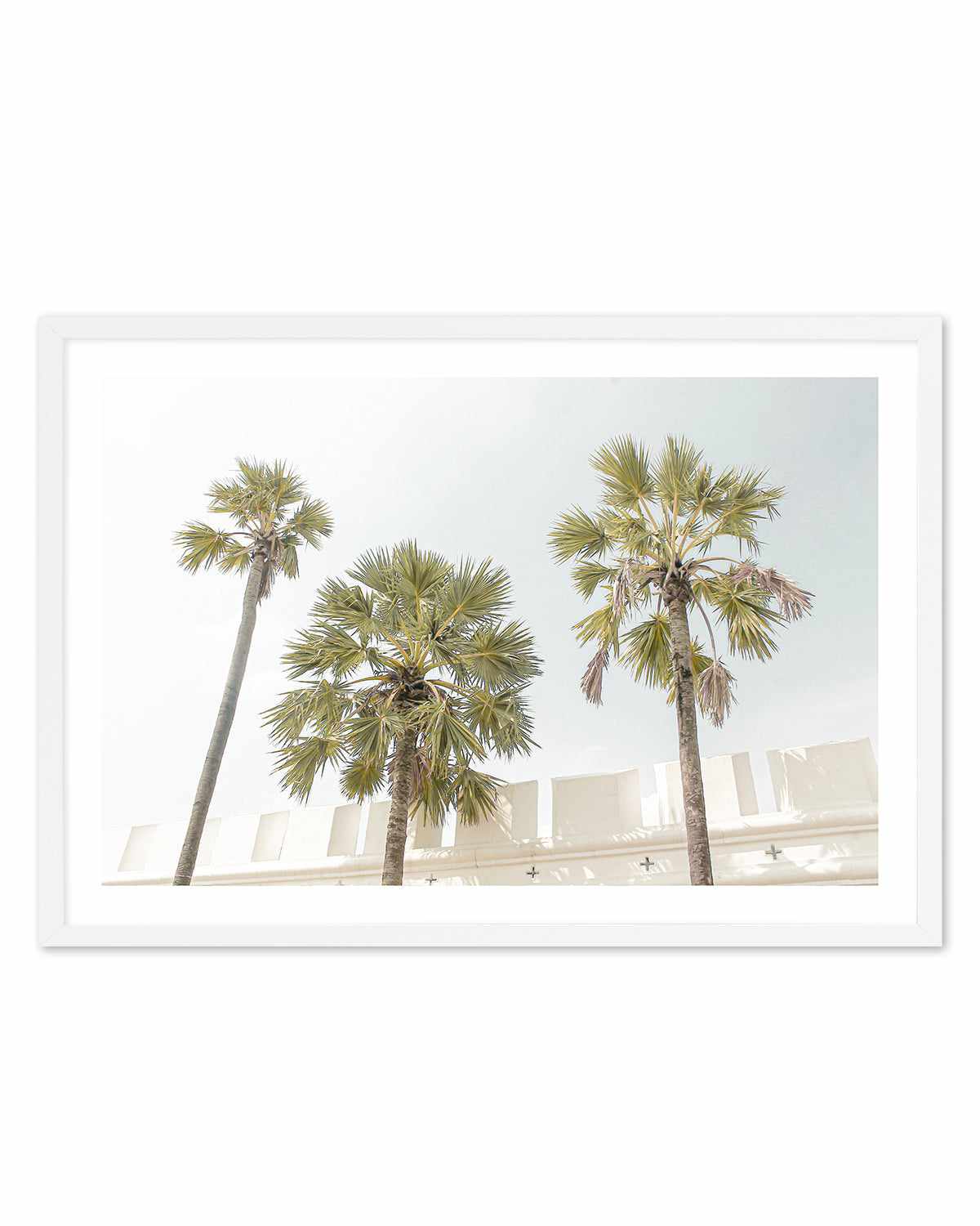 Hotel Palms Art Print