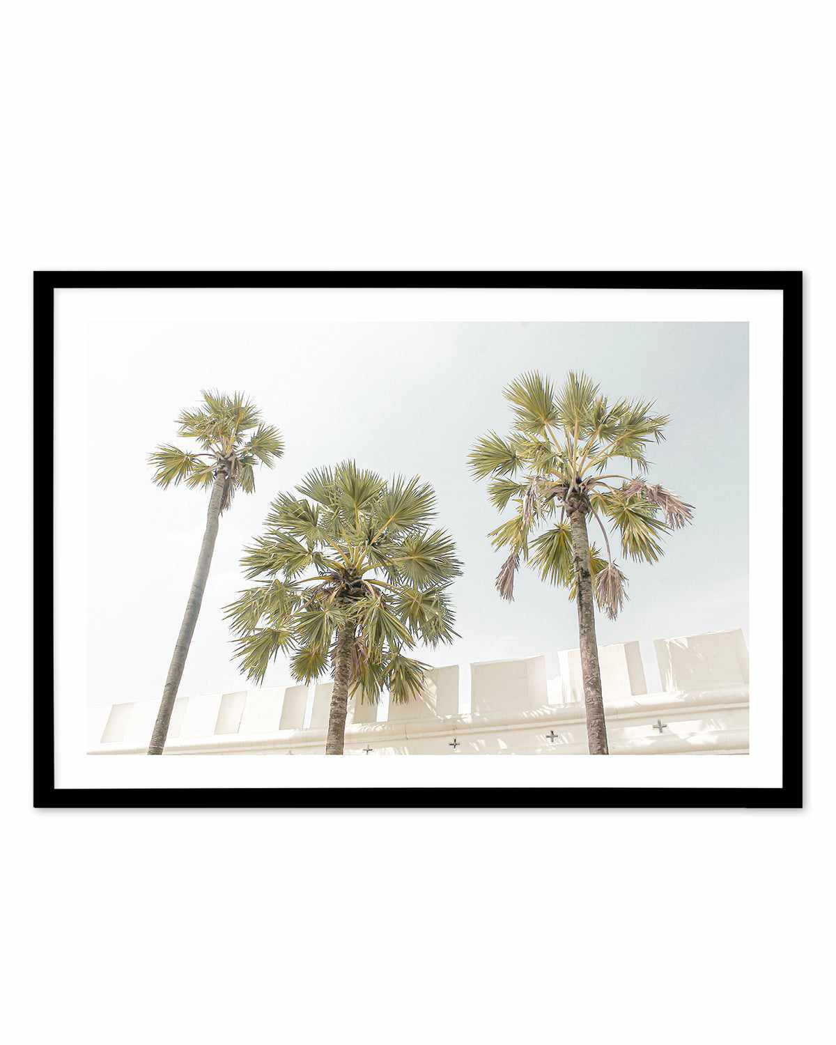 Hotel Palms Art Print