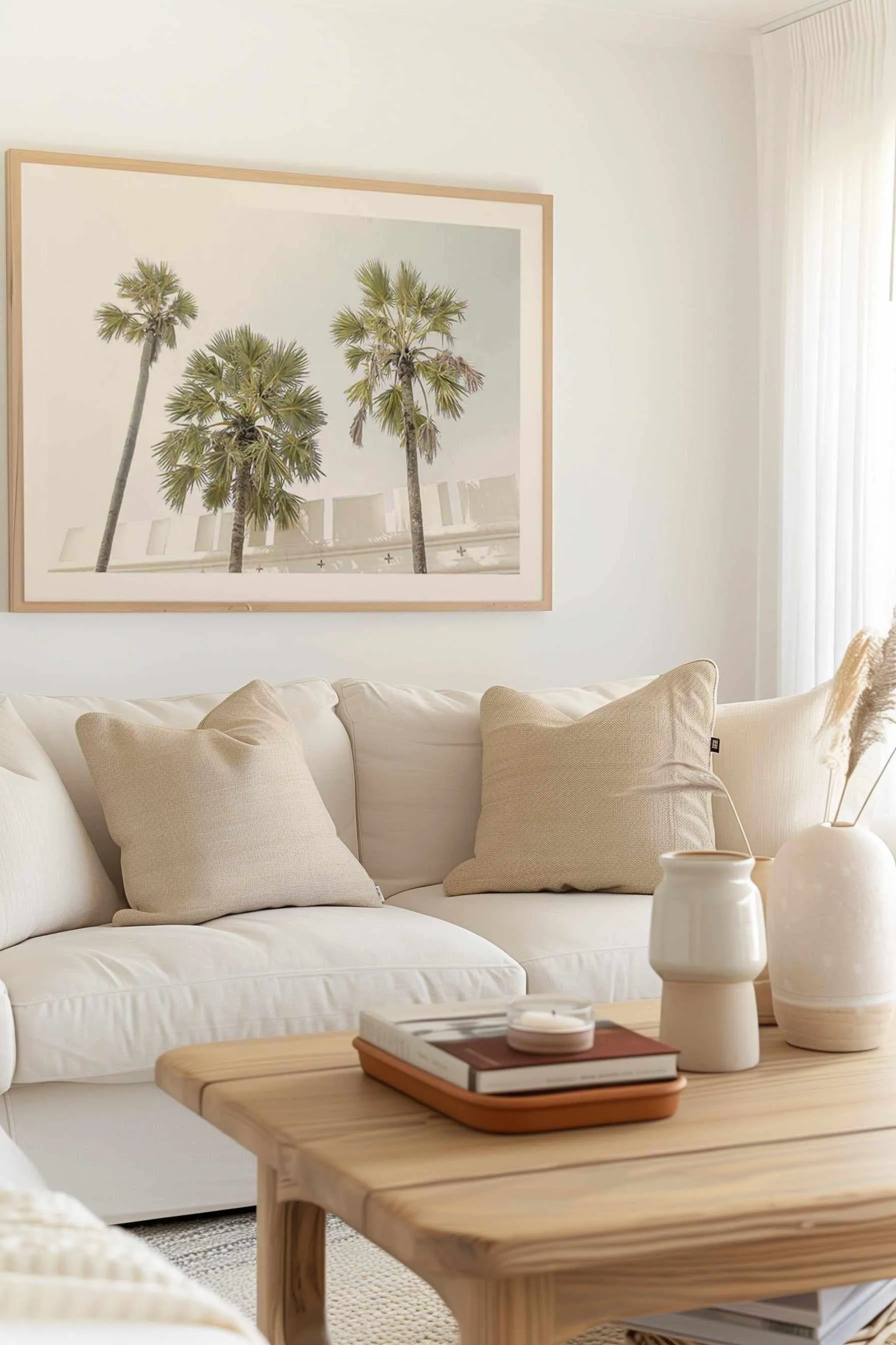 Hotel Palms Art Print from Olive et Oriel where you can shop wallpaper and artworks online