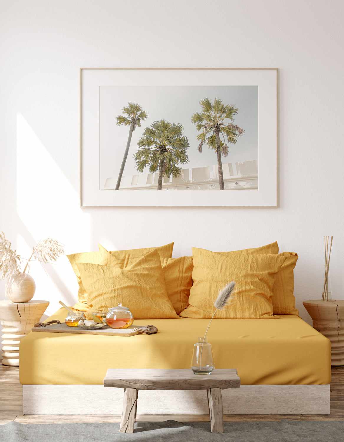 Hotel Palms Art Print