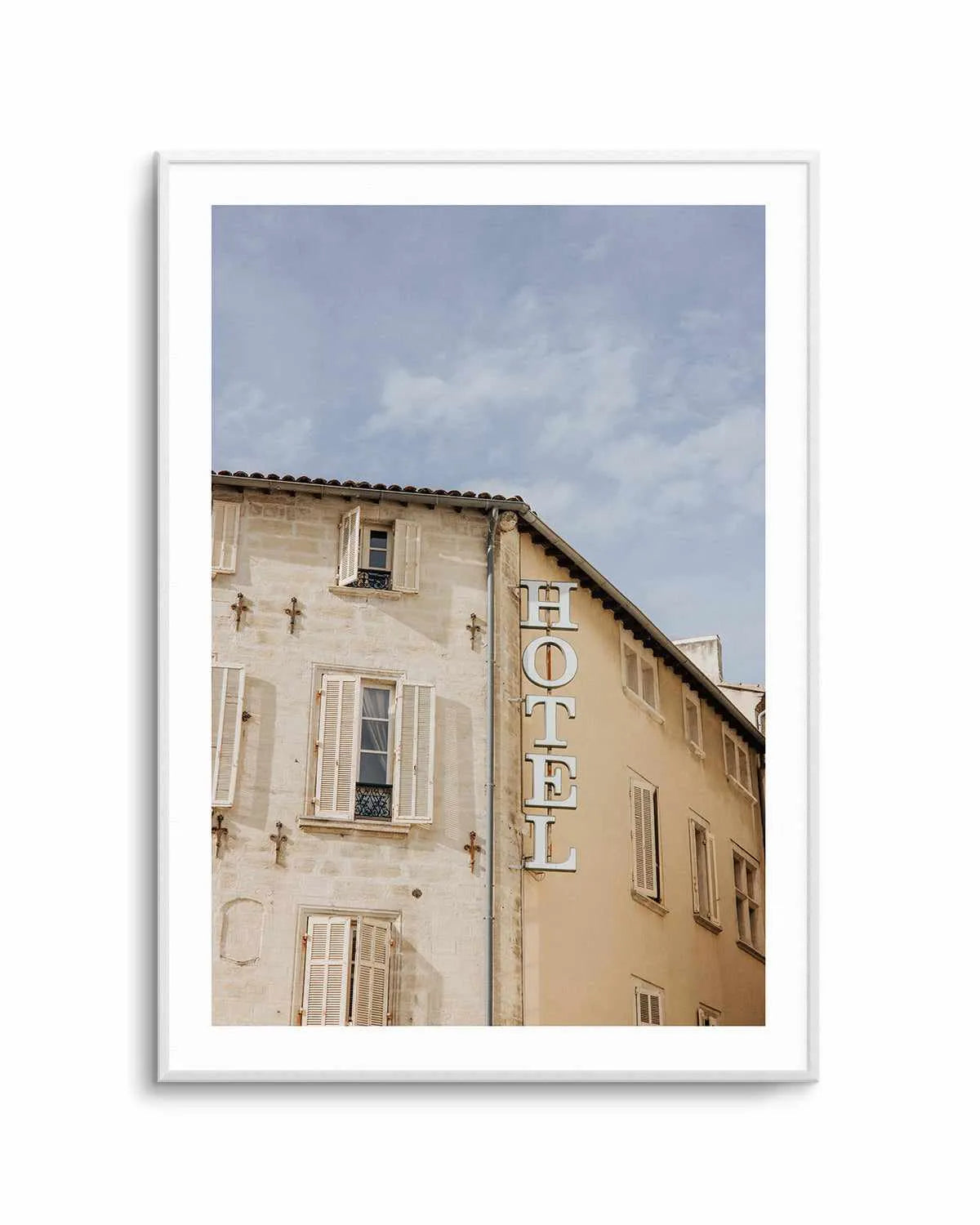 Hotel Provence by Jovani Demetrie Art Print from Olive et Oriel where you can shop wallpaper and artworks online