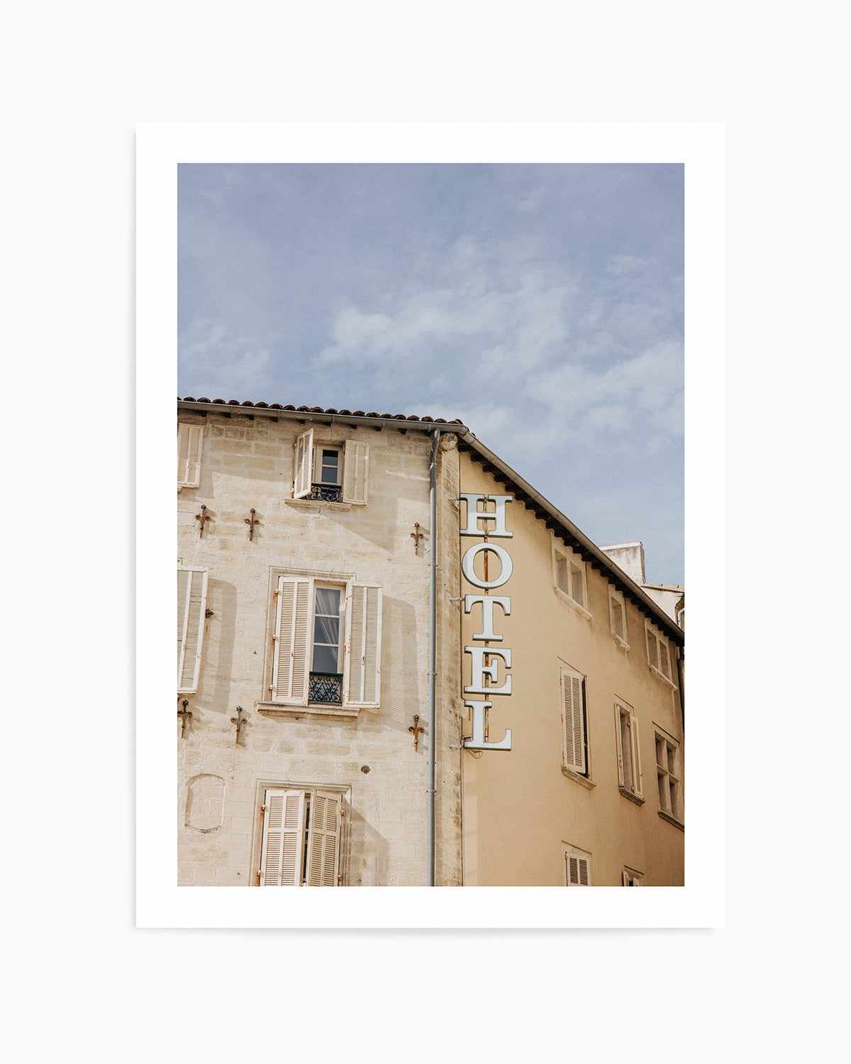 Hotel Provence by Jovani Demetrie Art Print