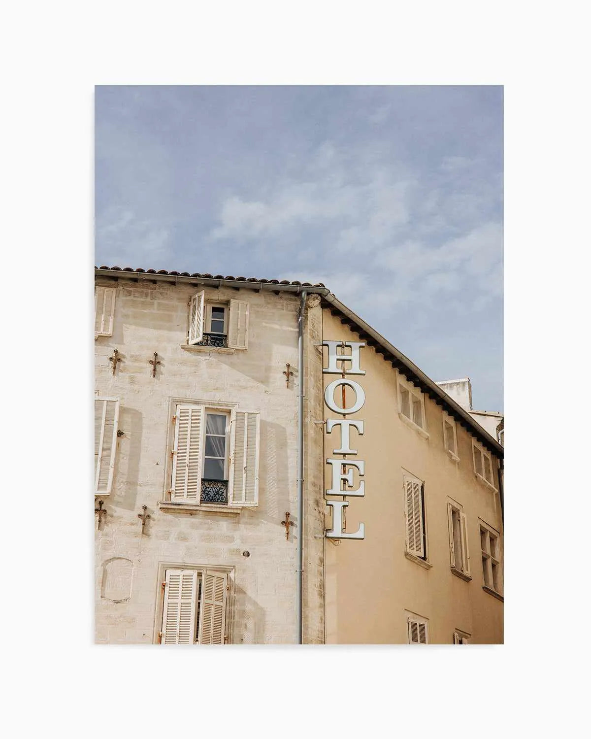 Hotel Provence by Jovani Demetrie Art Print from Olive et Oriel where you can shop wallpaper and artworks online