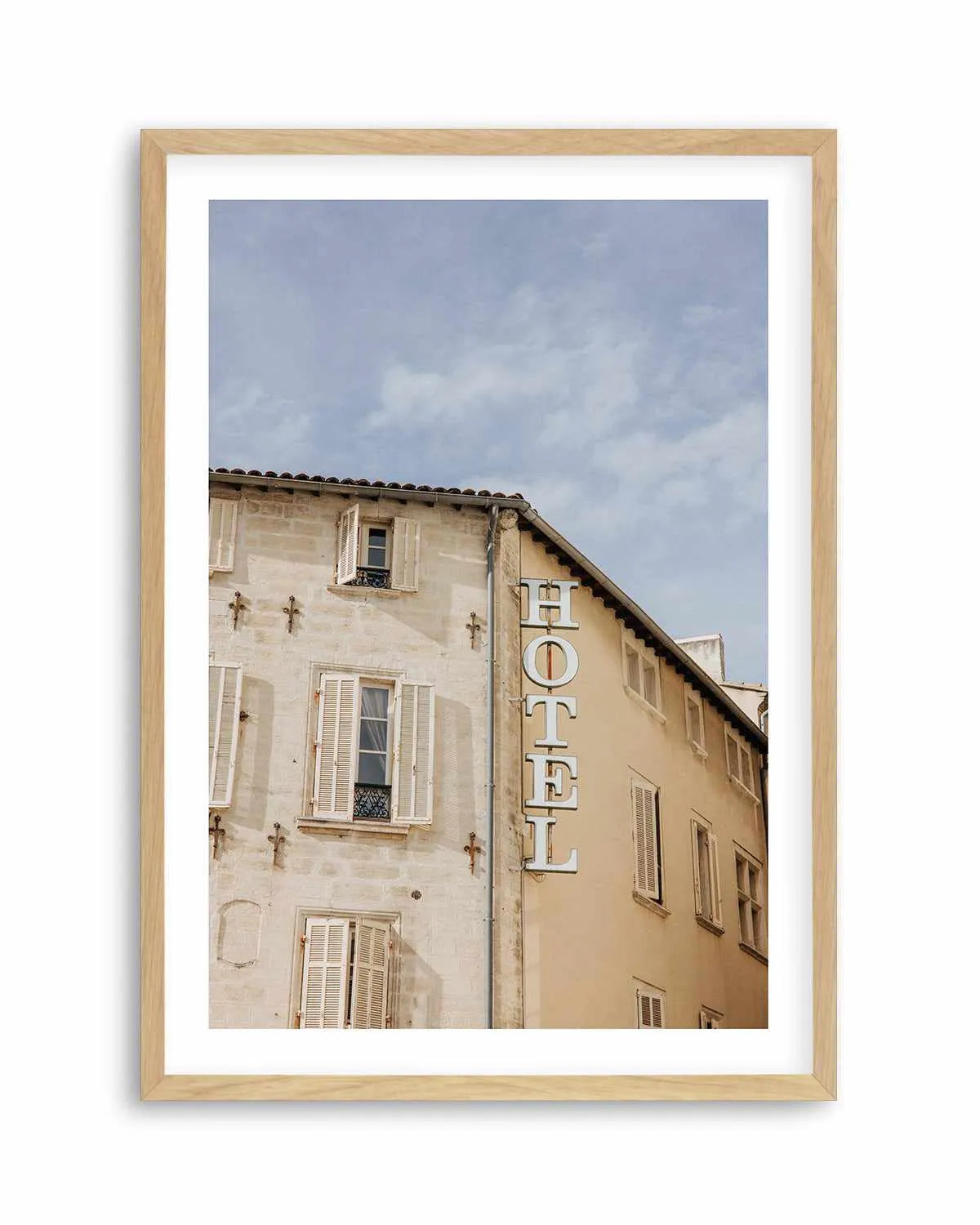 Hotel Provence by Jovani Demetrie Art Print from Olive et Oriel where you can shop wallpaper and artworks online