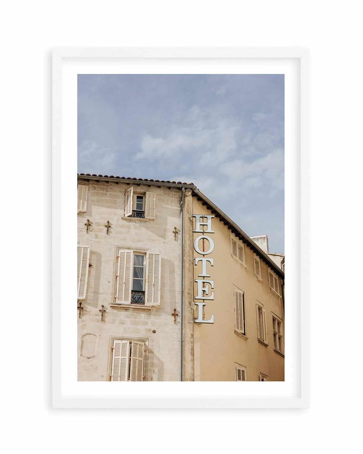 Hotel Provence by Jovani Demetrie Art Print from Olive et Oriel where you can shop wallpaper and artworks online