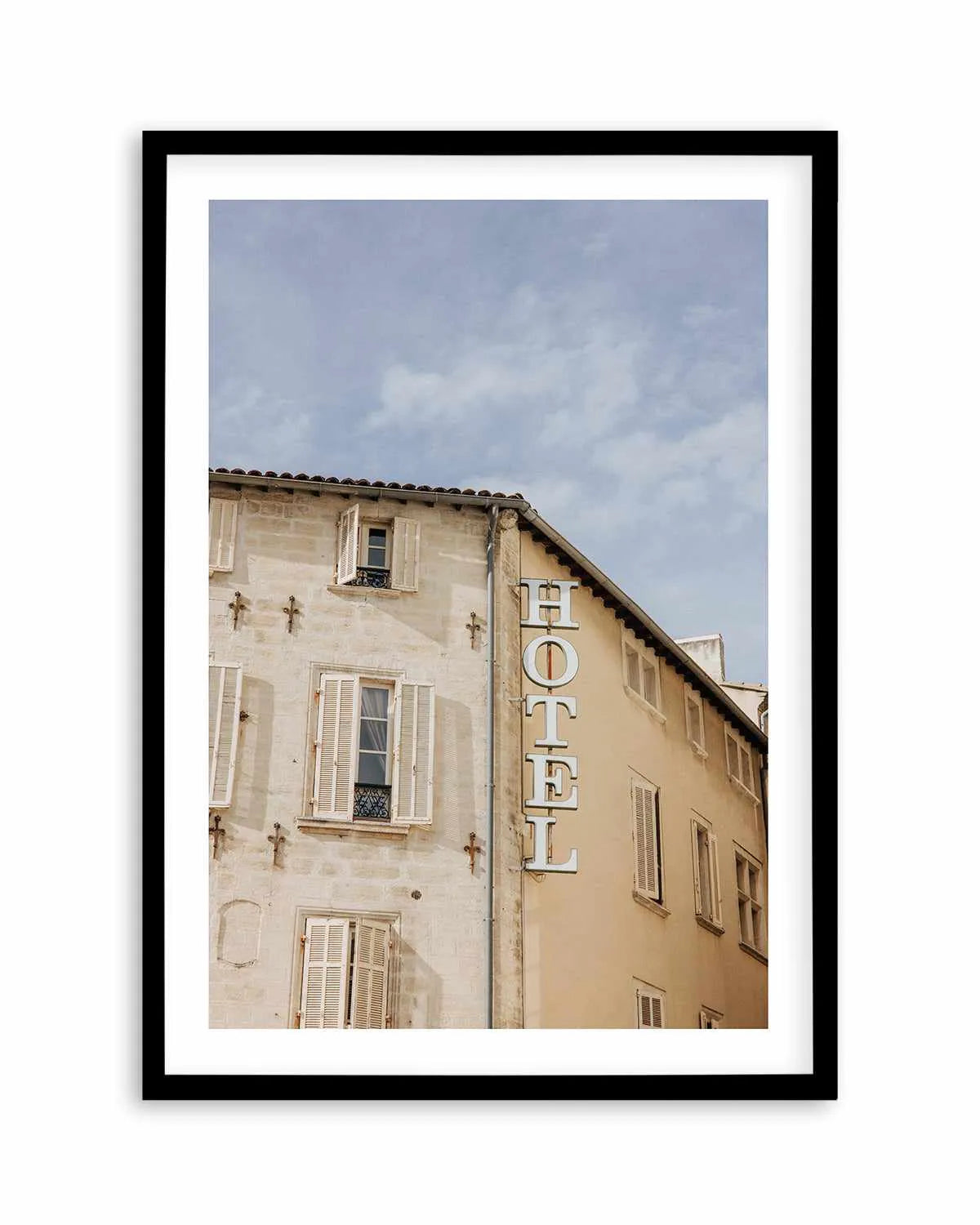 Hotel Provence by Jovani Demetrie Art Print from Olive et Oriel where you can shop wallpaper and artworks online