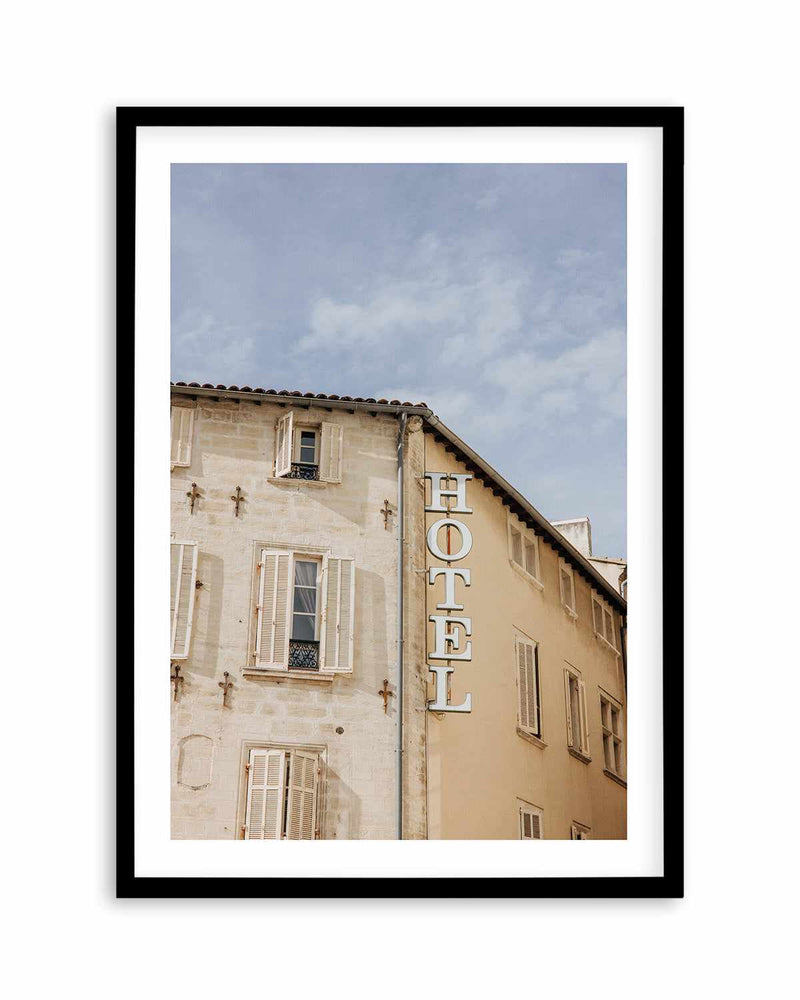 Hotel Provence by Jovani Demetrie Art Print