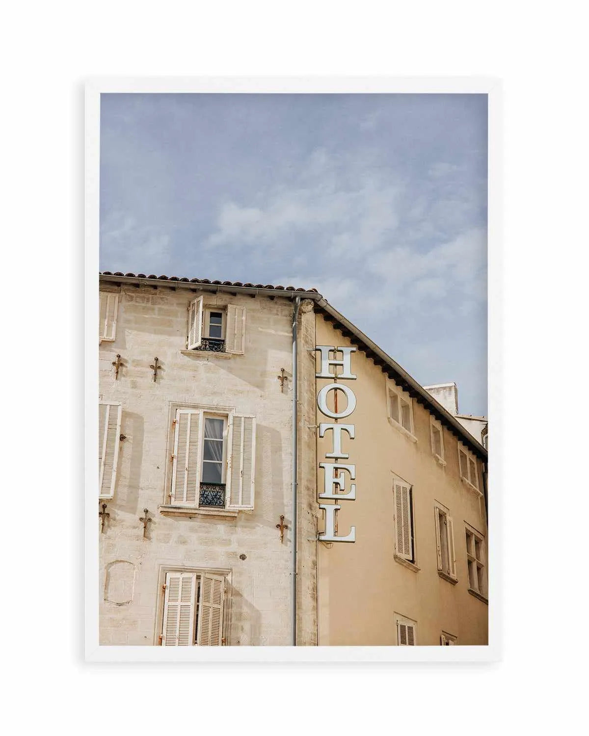 Hotel Provence by Jovani Demetrie Art Print from Olive et Oriel where you can shop wallpaper and artworks online