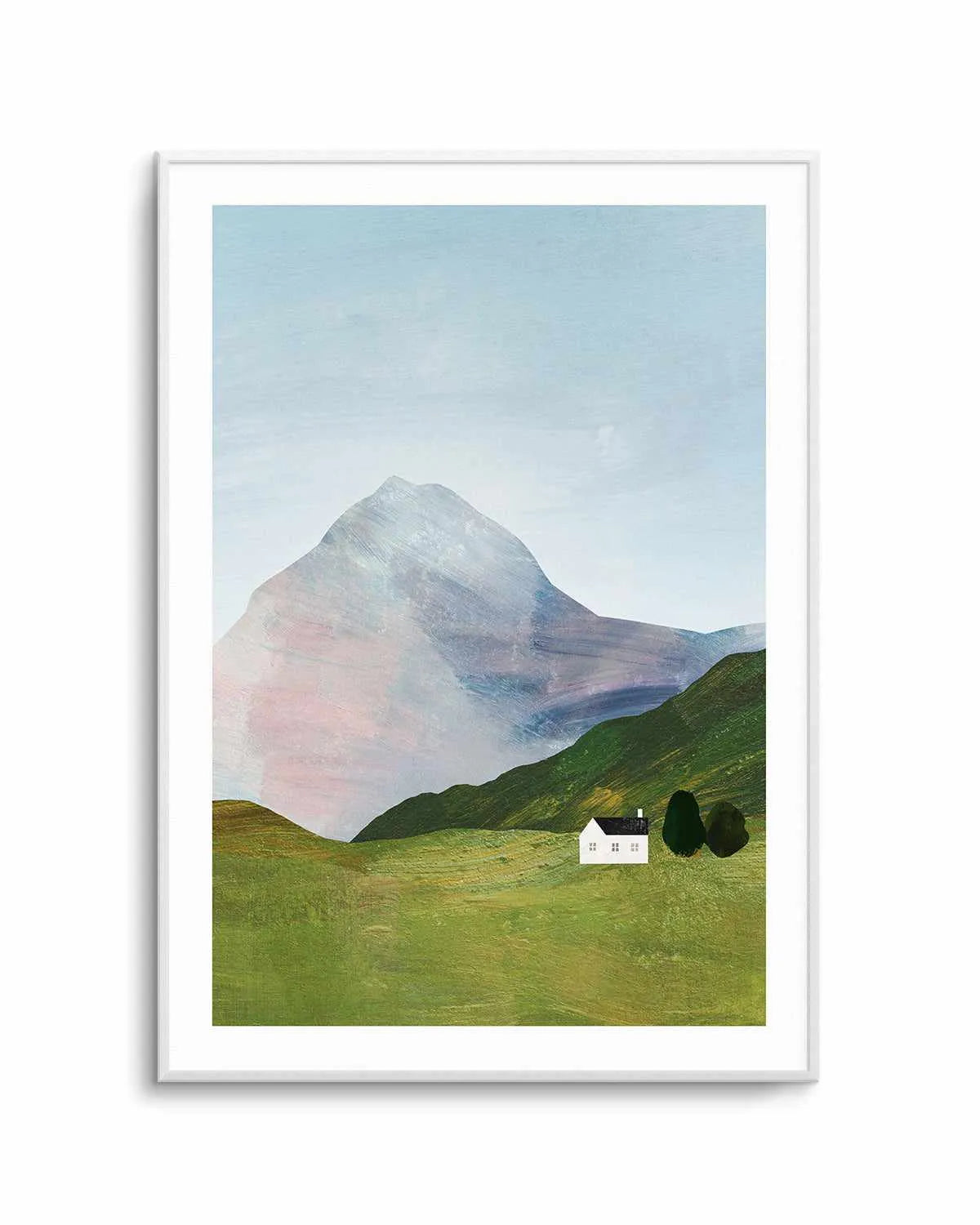 House in the Mountains II by Henry Rivers Art Print from Olive et Oriel where you can shop wallpaper and artworks online