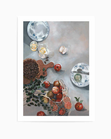 How Do You Like These Apples by Cat Gerke | Art Print from Olive et Oriel where you can shop wallpaper and artworks online