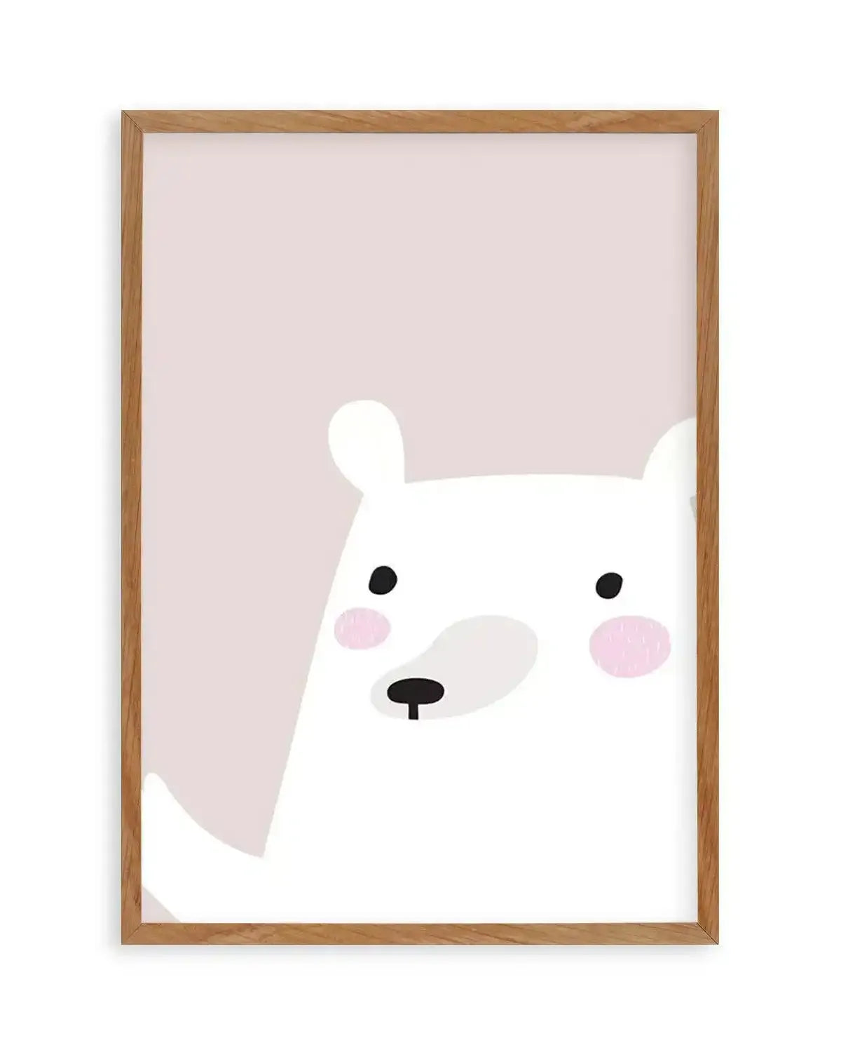 Howdy Bear Art Print from Olive et Oriel where you can shop wallpaper and artworks online