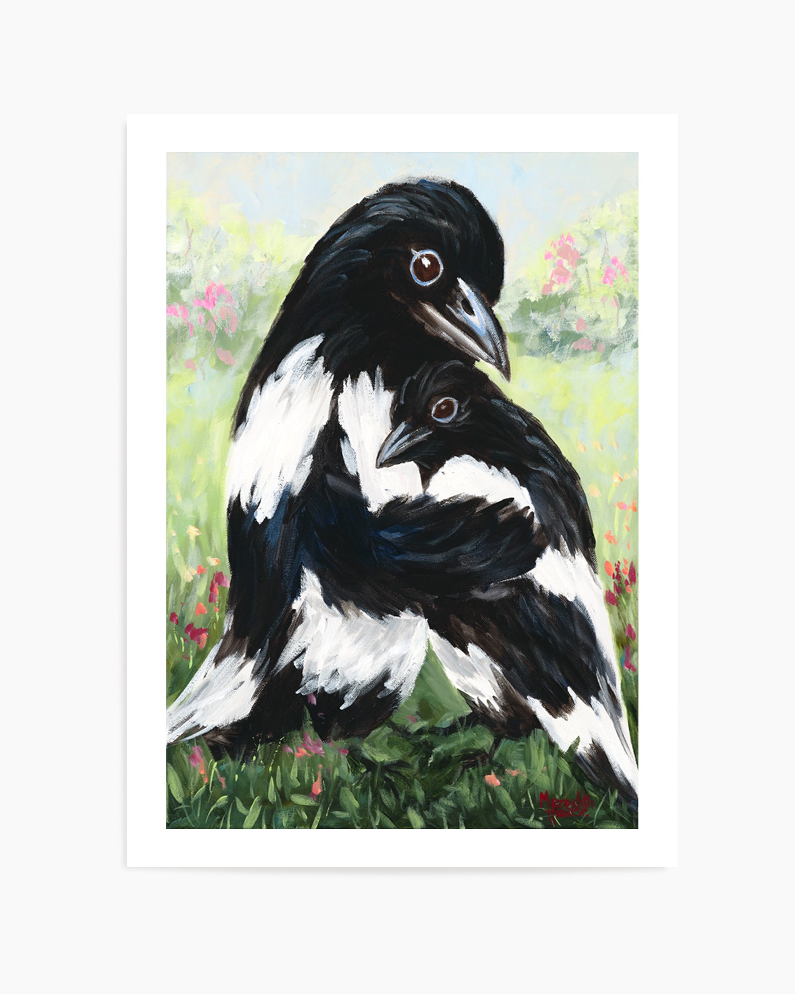 Hugs for Mum by Meredith Howse | Art Print