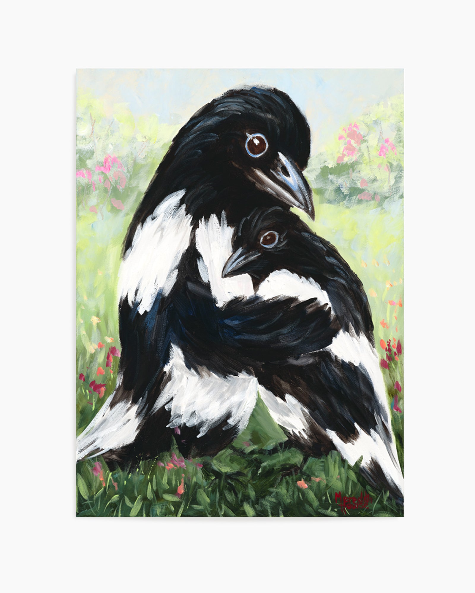 Hugs for Mum by Meredith Howse | Art Print