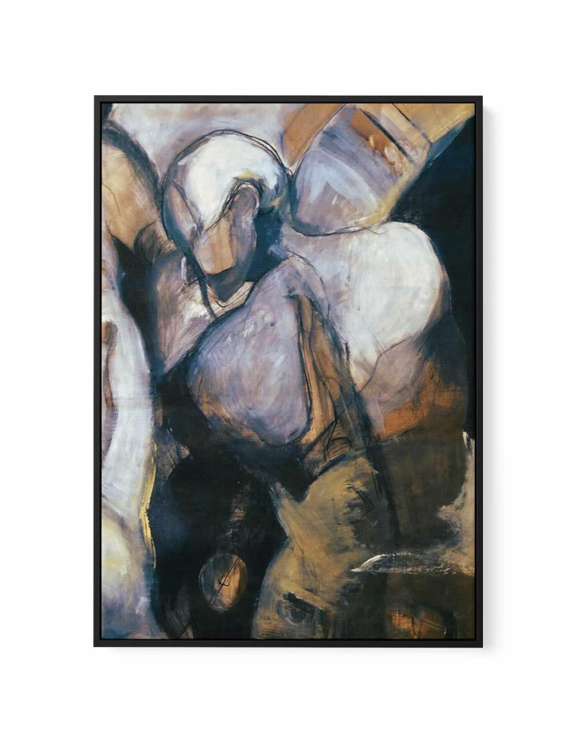 Human by Doris Schmitz | Framed Canvas Art Print from Olive et Oriel where you can shop wallpaper and artworks online