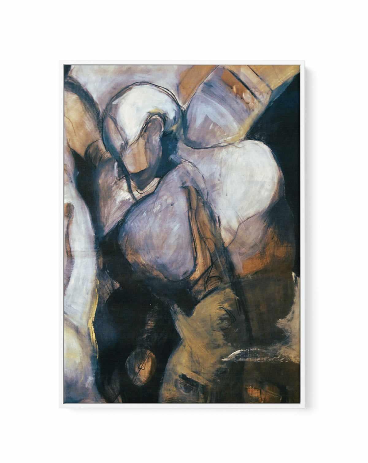 Human by Doris Schmitz | Framed Canvas Art Print from Olive et Oriel where you can shop wallpaper and artworks online