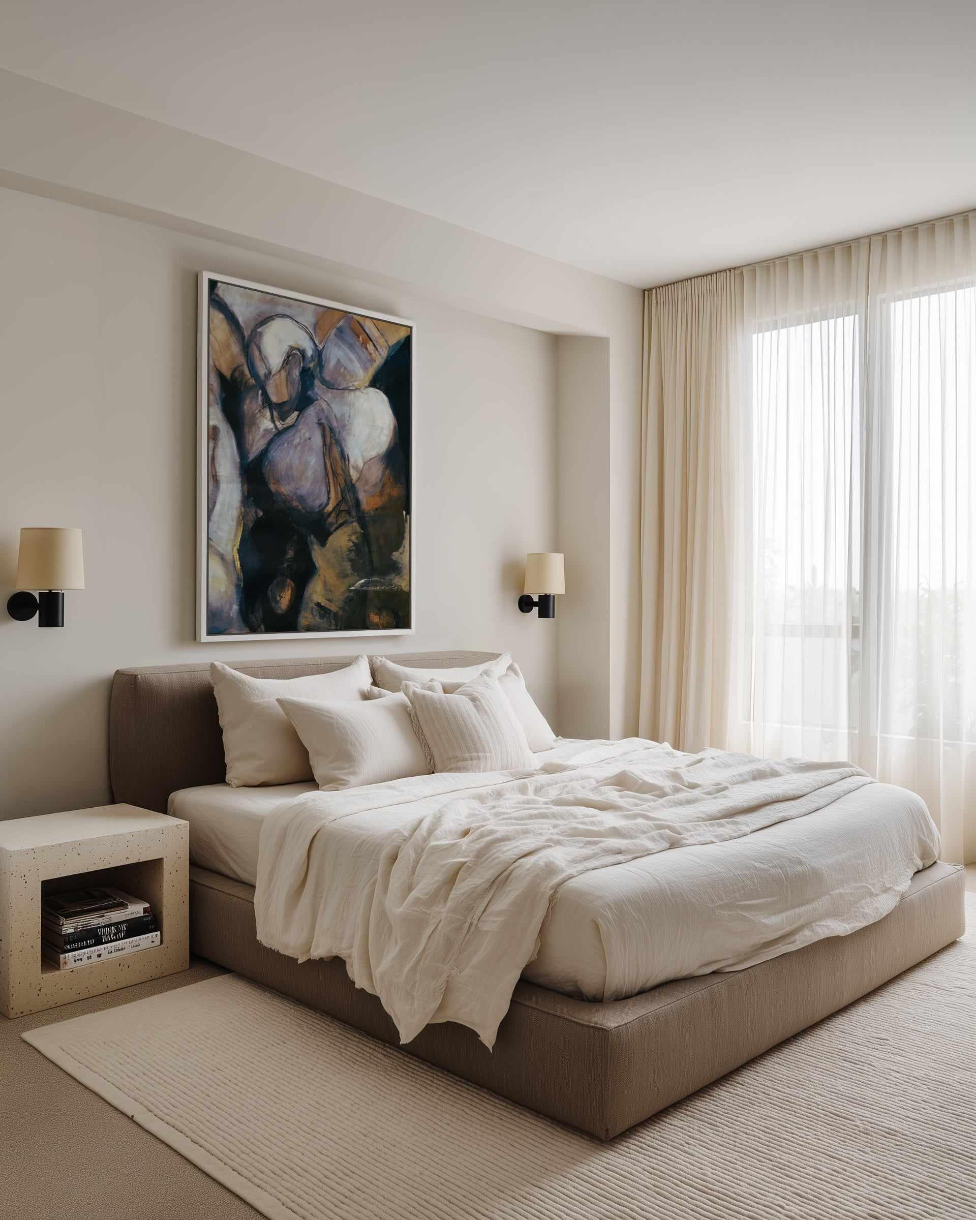 Human by Doris Schmitz | Framed Canvas Art Print from Olive et Oriel where you can shop wallpaper and artworks online