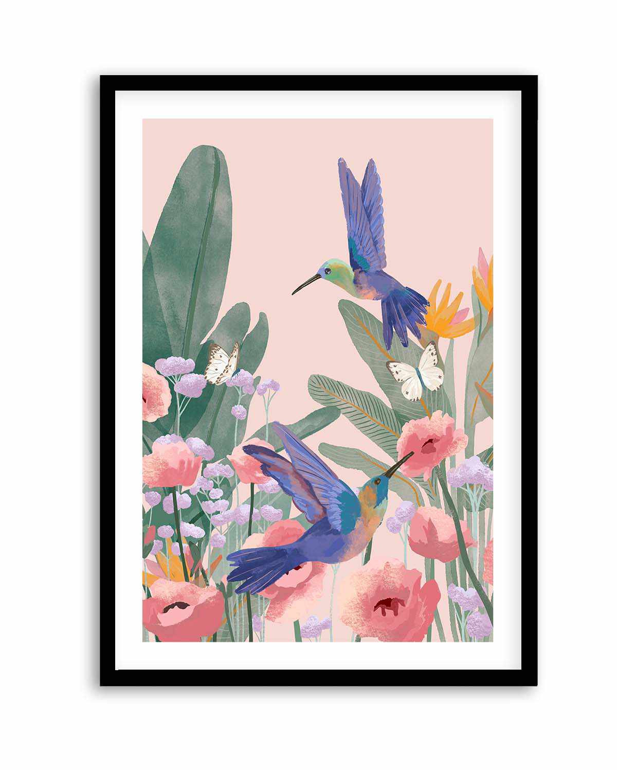 Hummingbirds by Goed Blauw | Art Print