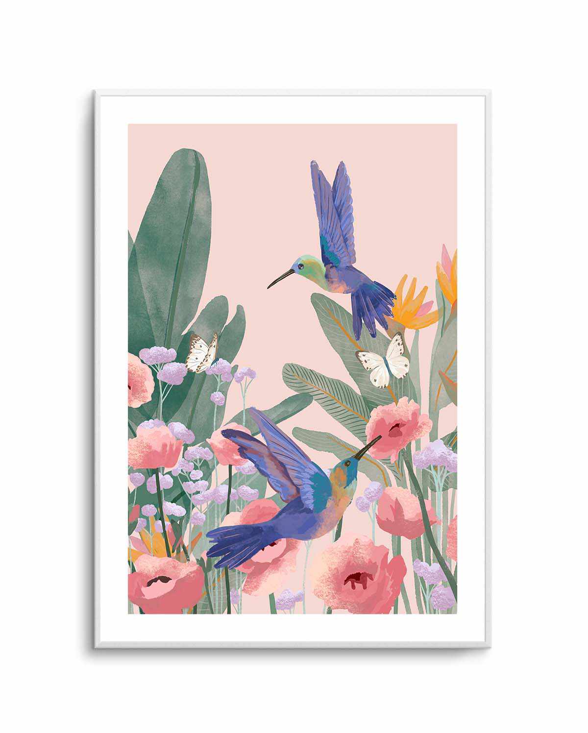 Hummingbirds by Goed Blauw | Art Print