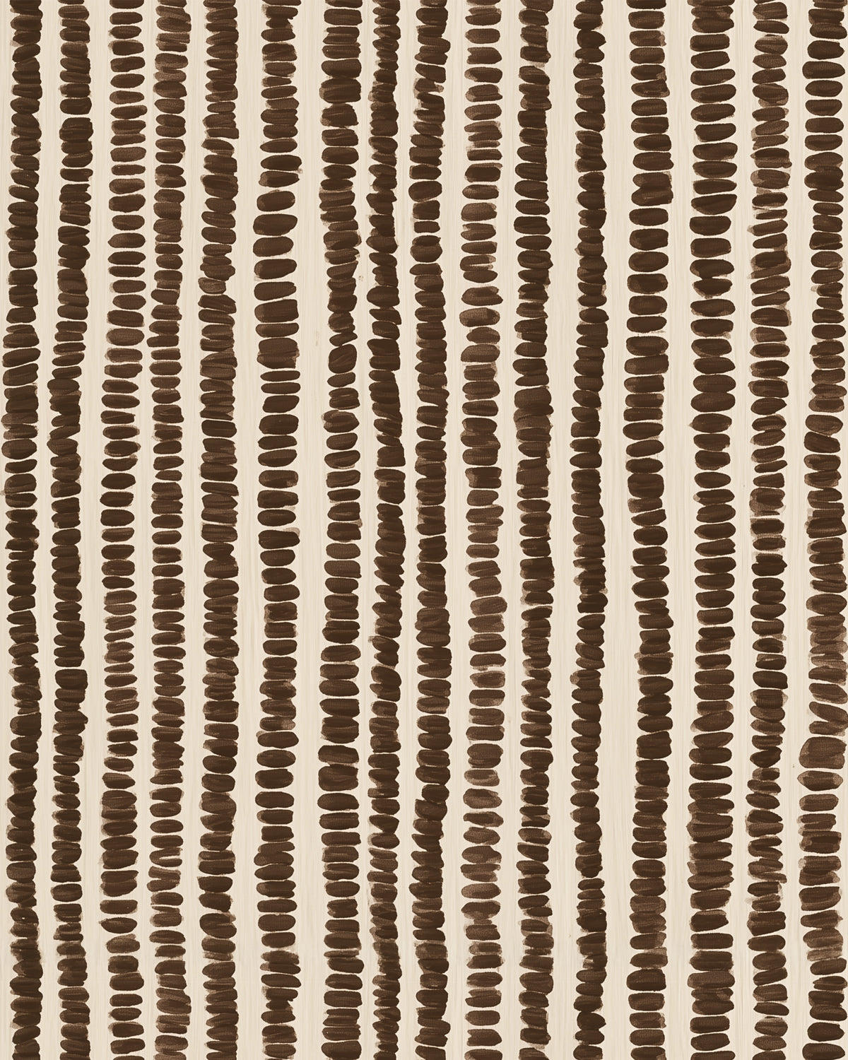 Husk Stripe in Brown Wallpaper