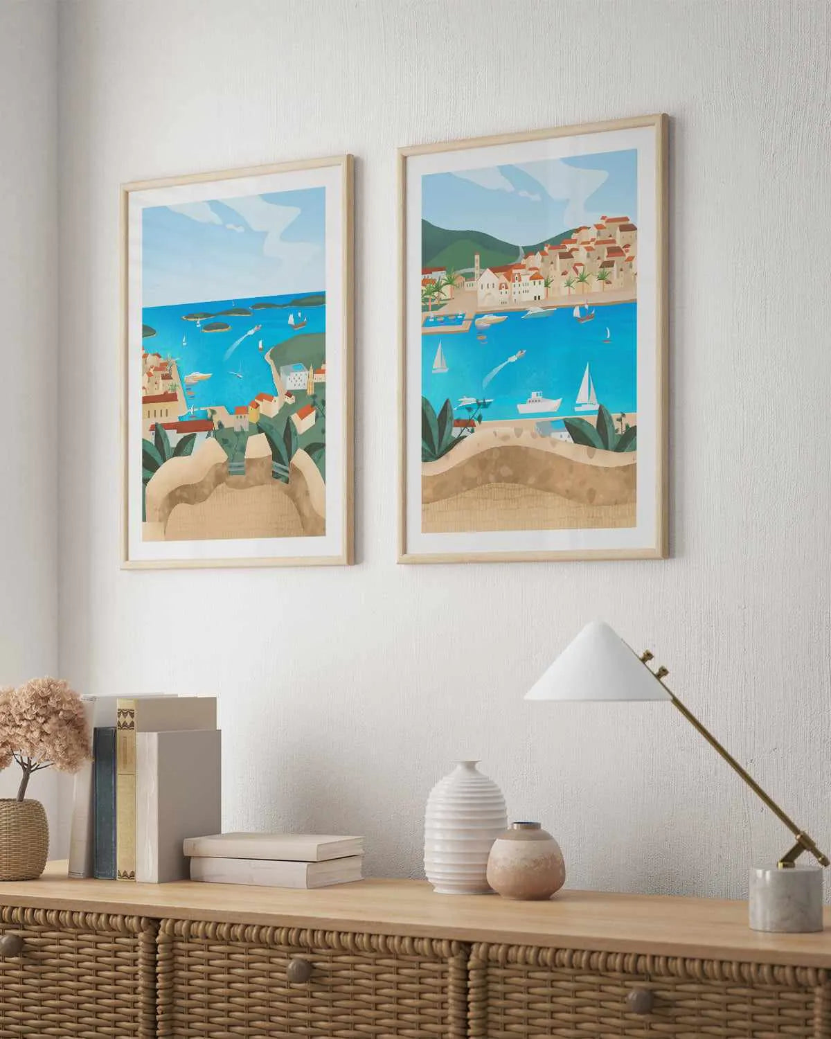 Hvar, Croatia by Petra Lizde Art Print from Olive et Oriel where you can shop wallpaper and artworks online