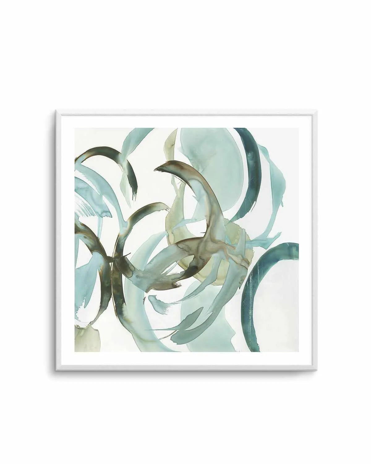 Hypnotic Curves I Art Print from Olive et Oriel where you can shop wallpaper and artworks online