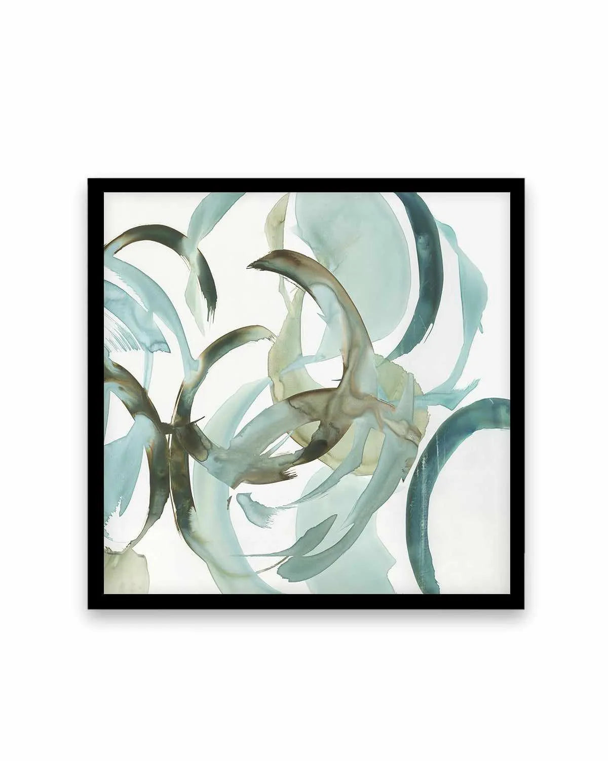 Hypnotic Curves I Art Print from Olive et Oriel where you can shop wallpaper and artworks online