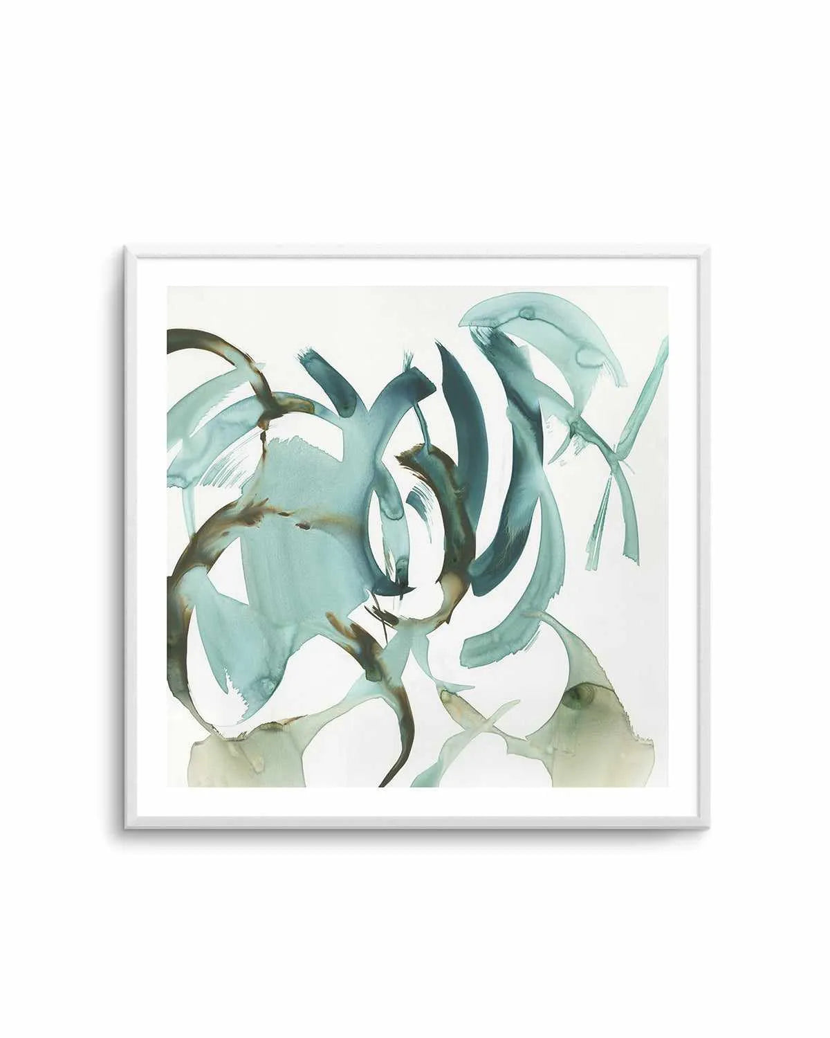 Hypnotic Curves II Art Print from Olive et Oriel where you can shop wallpaper and artworks online
