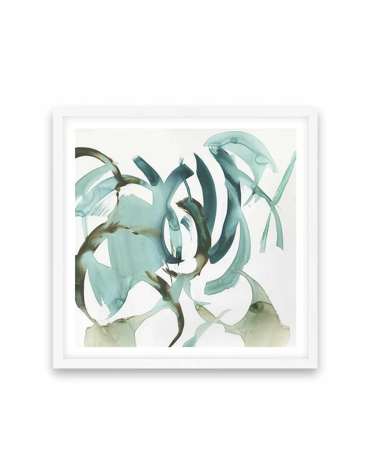 Hypnotic Curves II Art Print from Olive et Oriel where you can shop wallpaper and artworks online