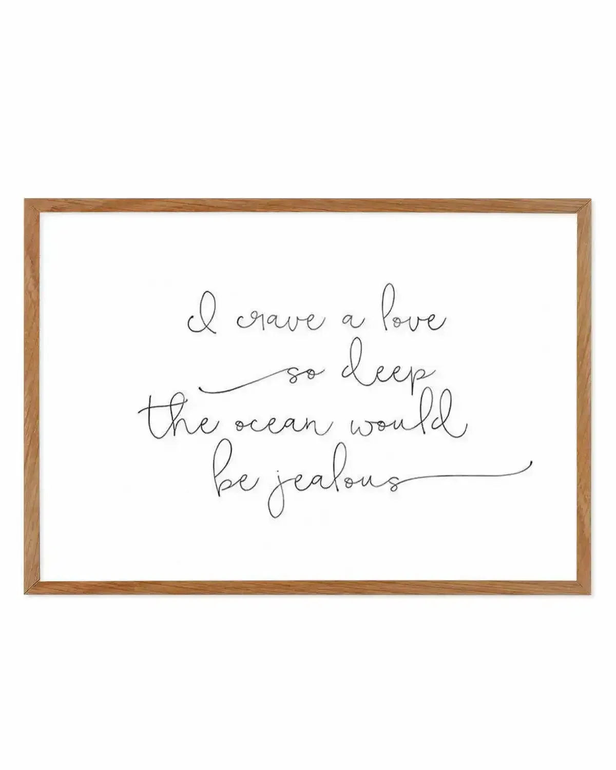 I Crave A Love Art Print from Olive et Oriel where you can shop wallpaper and artworks online