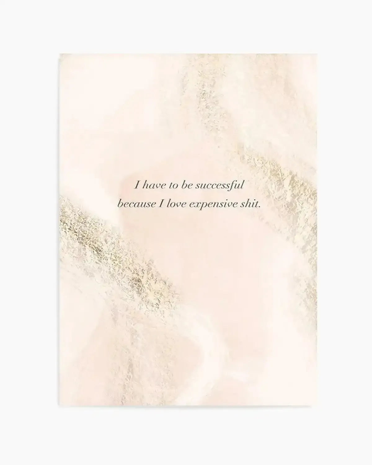 I Have To Be Successful | Blush & Pink Art Print from Olive et Oriel where you can shop wallpaper and artworks online
