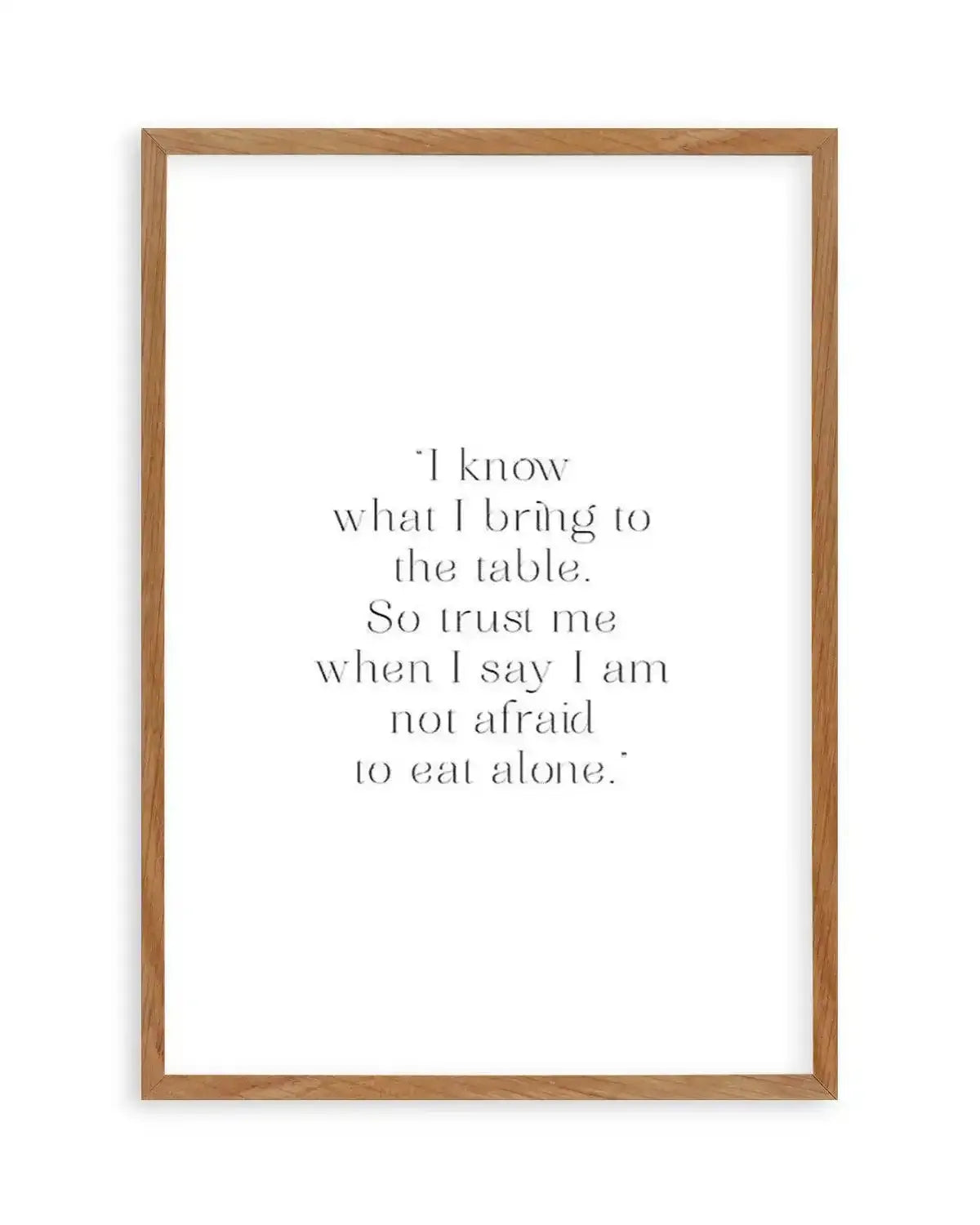 I Know What I Bring Art Print from Olive et Oriel where you can shop wallpaper and artworks online