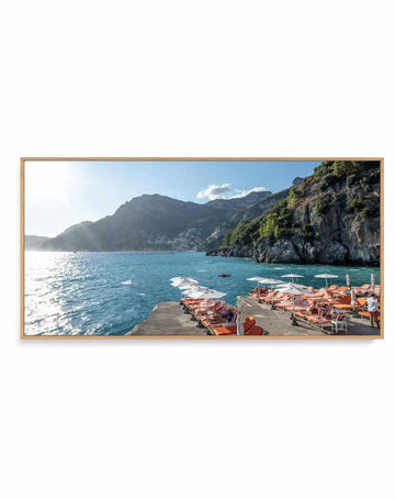 Il San Pietro II | Panoramic Canvas Art Print from Olive et Oriel where you can shop wallpaper and artworks online