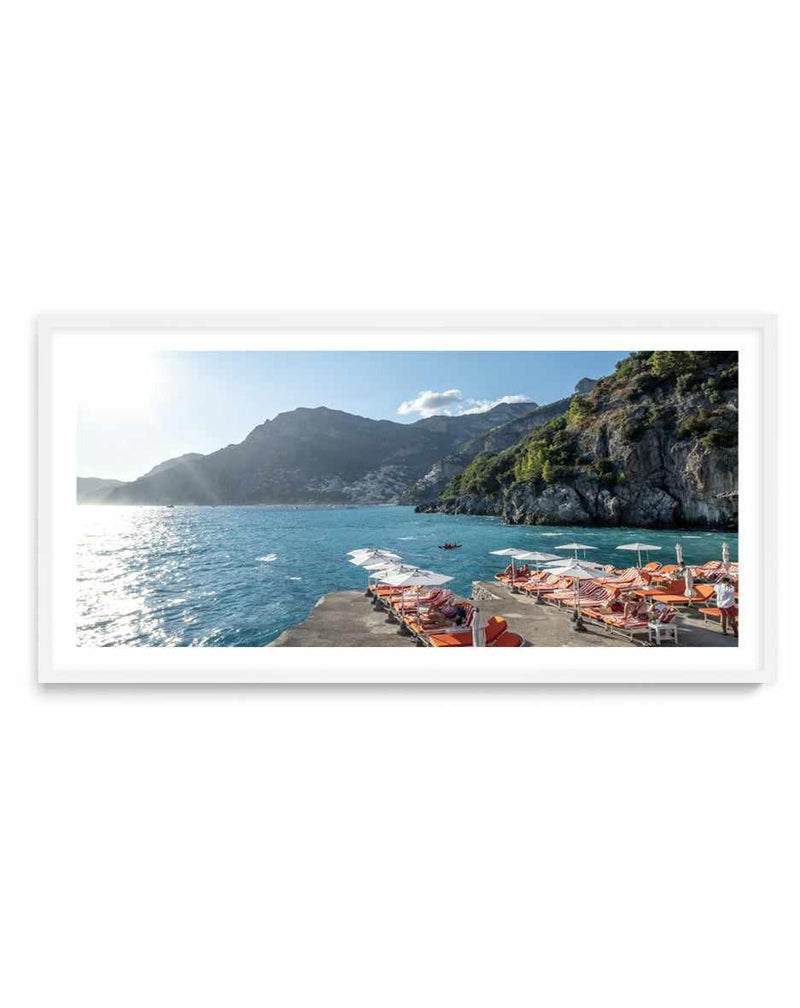 Il San Pietro II | Panoramic Art Print from Olive et Oriel where you can shop wallpaper and artworks online